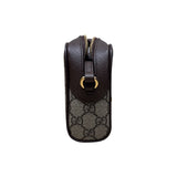 グッチ GUCCI オフィディア　ミニショルダーバッグ ベージュ×エボニー GGスプリーム キャンバス レディース ショルダーバッグ