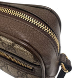グッチ GUCCI オフィディア　ミニショルダーバッグ ベージュ×エボニー GGスプリーム キャンバス レディース ショルダーバッグ