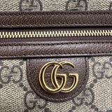 グッチ GUCCI オフィディア　ミニショルダーバッグ ベージュ×エボニー GGスプリーム キャンバス レディース ショルダーバッグ