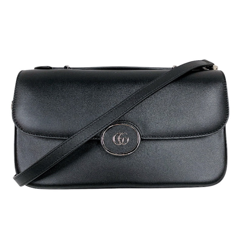グッチ GUCCI ダブルG　ショルダー 739721 レザー ユニセックス ショルダーバッグ