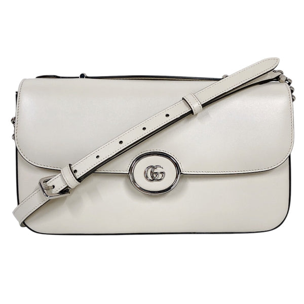 グッチ GUCCI ダブルG　ショルダー 739721 レザー ユニセックス ショルダーバッグ