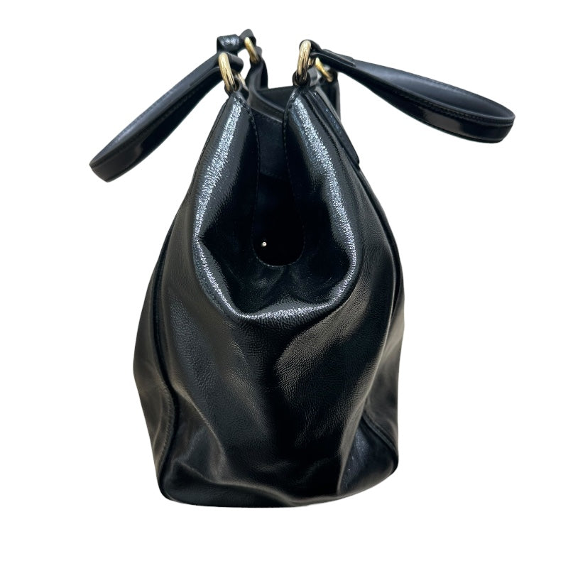 グッチ GUCCI ソーホー　インターロッキング　Gトートバッグ 282309 ブラック パテントレザー レディース ハンドバッグ
