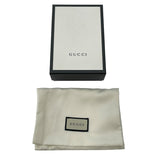 グッチ GUCCI ダブルGカードケースウォレット 456126 ブラック レザー レディース 二つ折り財布