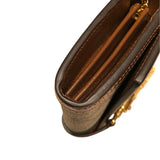 グッチ GUCCI ジャッキー1961　チェーン付きコンチネンタルウォレット 652681 ブラウン GGスプリーム レディース ウォレットチェーン