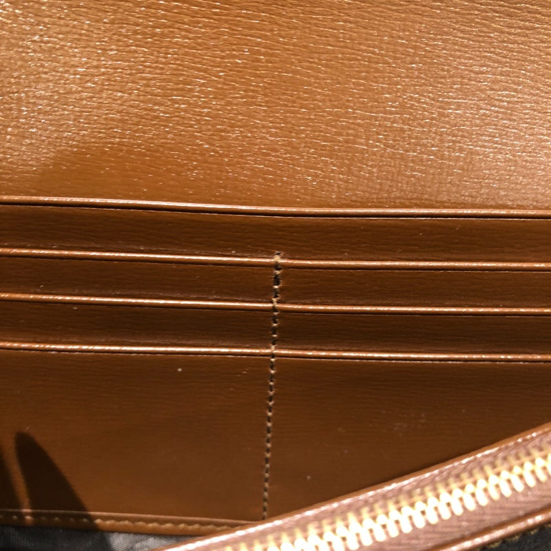 グッチ GUCCI ジャッキー1961　チェーン付きコンチネンタルウォレット 652681 ブラウン GGスプリーム レディース ウォレットチェーン
