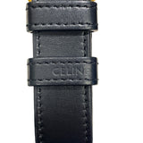 セリーヌ CELINE ミディアム メッセンジャーバッグ 194502 ブラック トリオンフキャンバス/タン ユニセックス ショルダーバッグ