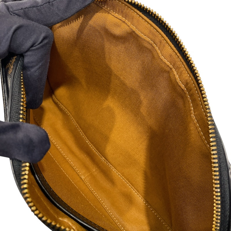 セリーヌ CELINE ミディアム メッセンジャーバッグ 194502 ブラック トリオンフキャンバス/タン ユニセックス ショルダーバッグ