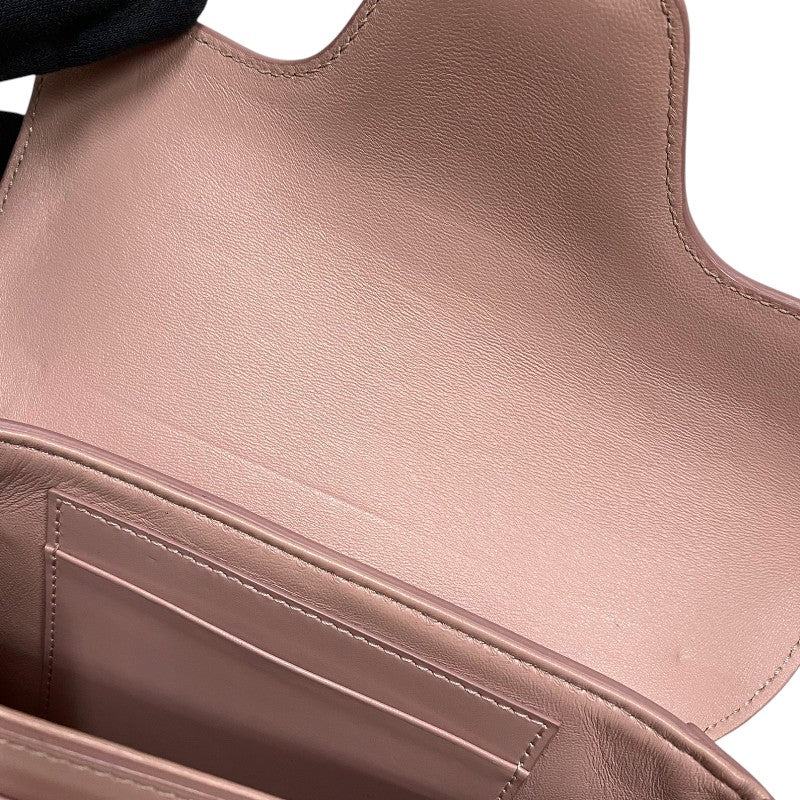 セリーヌ CELINE ブザス16 スモール 188013 ピンク ゴールド金具 スムースカーフ レディース ショルダーバッグ