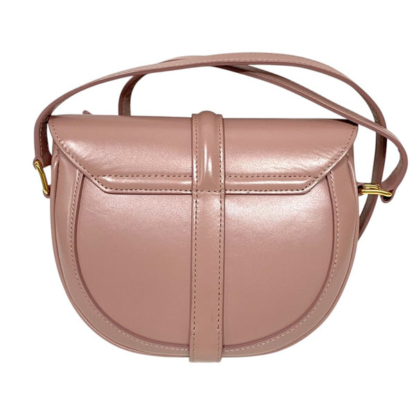 セリーヌ CELINE ブザス16 スモール 188013 ピンク ゴールド金具 スムースカーフ レディース ショルダーバッグ