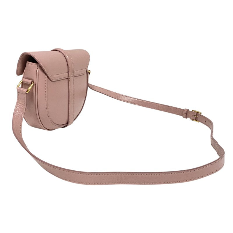 セリーヌ CELINE ブザス16 スモール 188013 ピンク ゴールド金具 スムースカーフ レディース ショルダーバッグ
