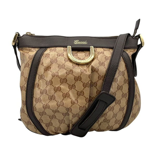 グッチ GUCCI GGクリスタル アビー ショルダーバッグ 265691 ブラウン GGクリスタル レディース ショルダーバッグ