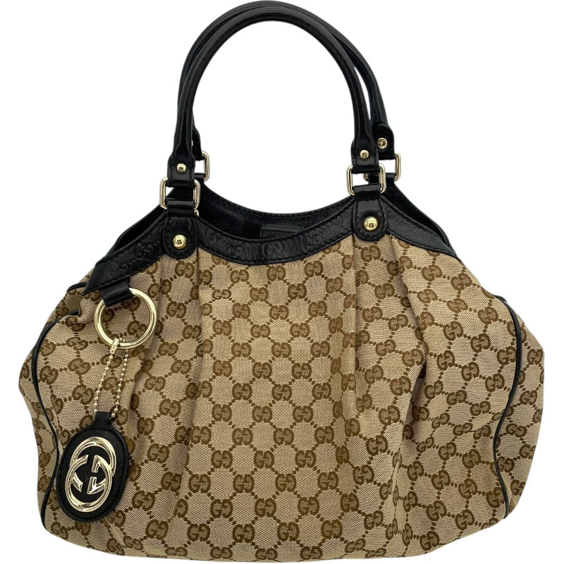 グッチ GUCCI スーキーハンドバッグ 211944 ブラウン GGキャンバス レディース ハンドバッグ