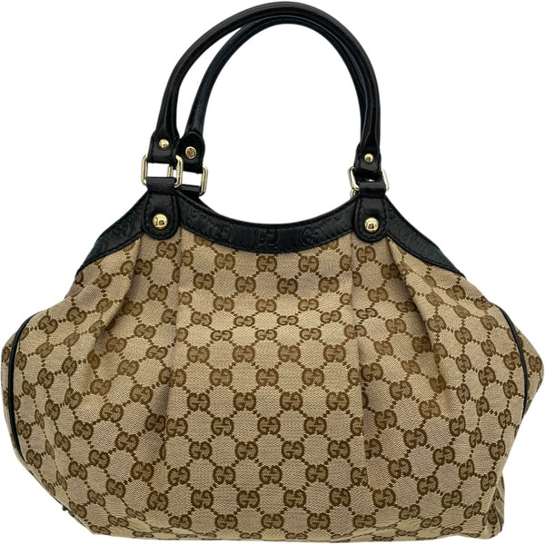グッチ GUCCI スーキーハンドバッグ 211944 ブラウン GGキャンバス レディース ハンドバッグ