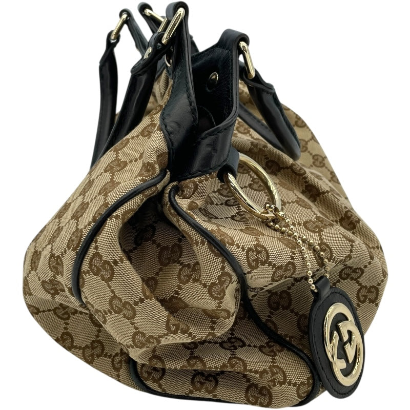 グッチ GUCCI スーキーハンドバッグ 211944 ブラウン GGキャンバス レディース ハンドバッグ