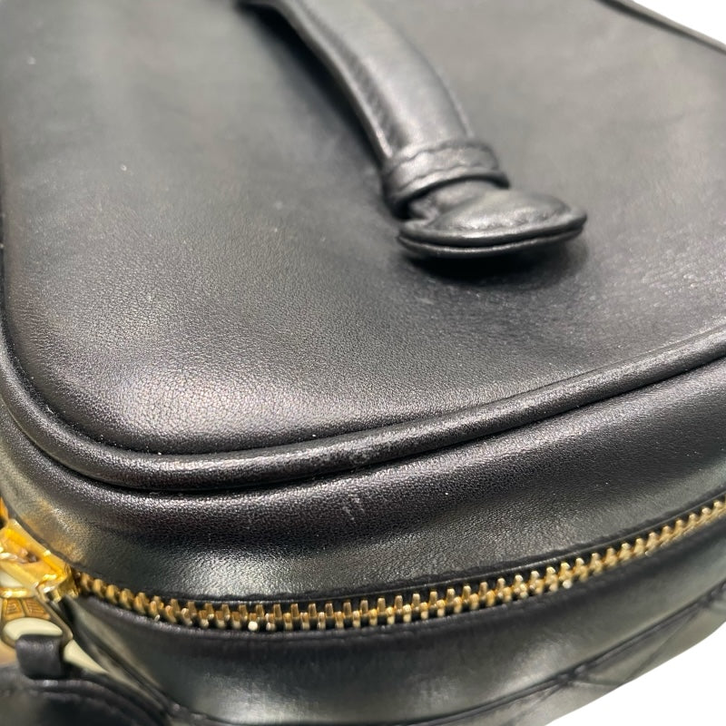 シャネル CHANEL ビコローレ バニティバッグ A01618 ブラック/GD ラム レディース ポーチ