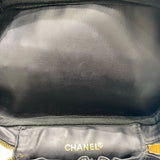 シャネル CHANEL ビコローレ バニティバッグ A01618 ブラック/GD ラム レディース ポーチ