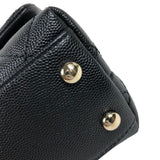 シャネル CHANEL ココハンドルXXS AS2215 ブラック　ゴールド金具 キャビアスキン レディース ショルダーバッグ
