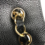 シャネル CHANEL デカマトラッセ30 A58600 ブラック ゴールド金具 キャビアスキン レディース ショルダーバッグ