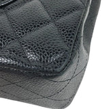 シャネル CHANEL マトラッセ25 A01112 ブラック ゴールド金具 キャビアスキン レディース ショルダーバッグ