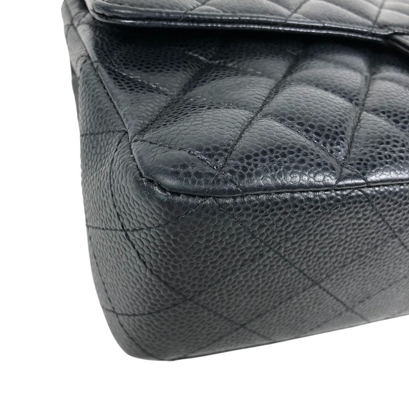 シャネル CHANEL マトラッセ25 A01112 ブラック ゴールド金具 キャビアスキン レディース ショルダーバッグ