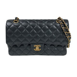 シャネル CHANEL マトラッセ25 A01112 ブラック ゴールド金具 キャビアスキン レディース ショルダーバッグ