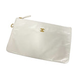 シャネル CHANEL CHANEL22 バッグ AS3261 ホワイト ゴールド金具 シャイニーカーフ レディース ハンドバッグ ショルダーバッグ