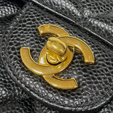 シャネル CHANEL マトラッセ25 A01112 ブラック ゴールド金具 キャビアスキン レディース ショルダーバッグ