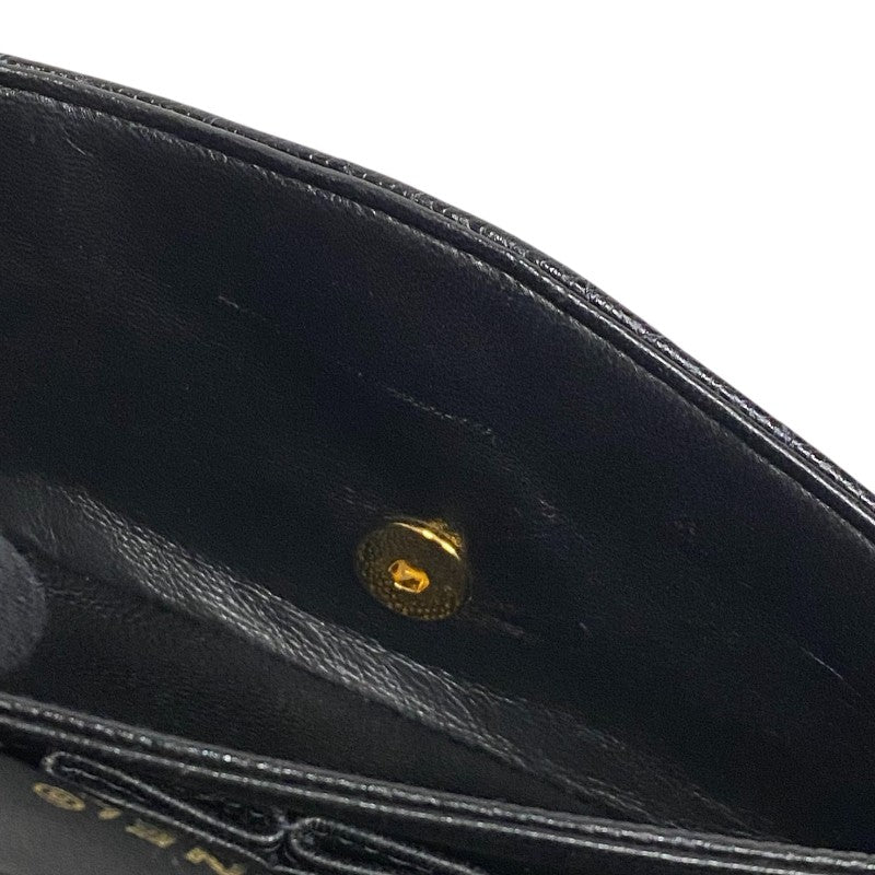 シャネル CHANEL マトラッセ25 A01112 ブラック ゴールド金具 キャビアスキン レディース ショルダーバッグ