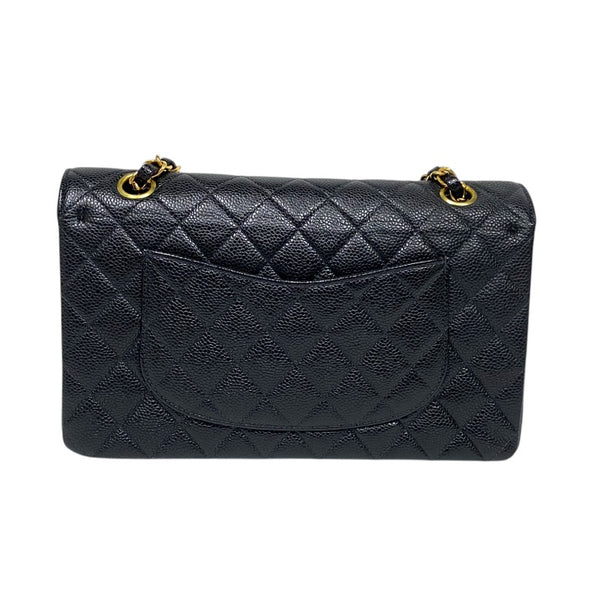 シャネル CHANEL マトラッセ25 A01112 ブラック ゴールド金具 キャビアスキン レディース ショルダーバッグ