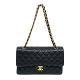 シャネル CHANEL マトラッセ25 A01112 ブラック ゴールド金具 キャビアスキン レディース ショルダーバッグ