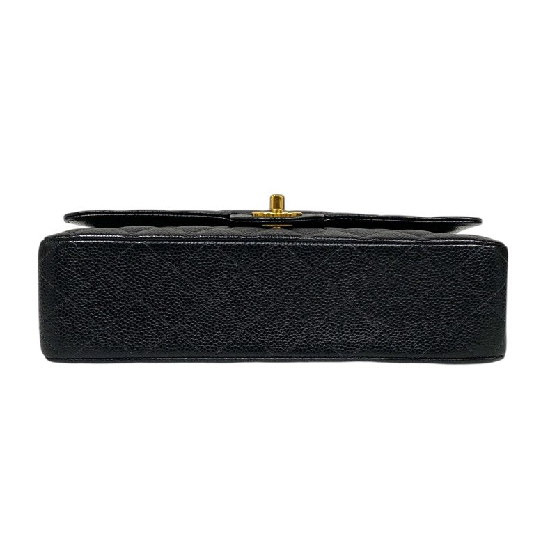 シャネル CHANEL マトラッセ25 A01112 ブラック ゴールド金具 キャビアスキン レディース ショルダーバッグ