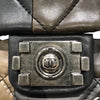 シャネル CHANEL ボーイシャネル　フラップバッグ ブラック×ブラウン×カーキ ラムスキン レディース ショルダーバッグ