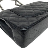 シャネル CHANEL マトラッセ25 A01112 ブラック シルバー金具 キャビアスキン レディース ショルダーバッグ