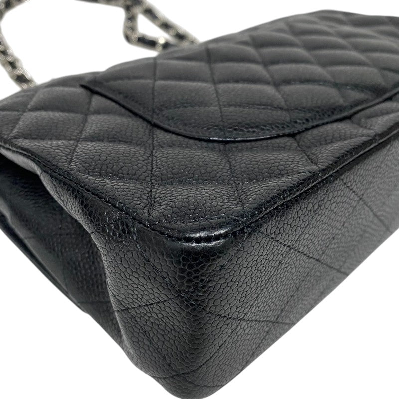 シャネル CHANEL マトラッセ25 A01112 ブラック シルバー金具 キャビアスキン レディース ショルダーバッグ