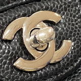 シャネル CHANEL マトラッセ25 A01112 ブラック シルバー金具 キャビアスキン レディース ショルダーバッグ