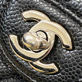 シャネル CHANEL マトラッセ25 A01112 ブラック シルバー金具 キャビアスキン レディース ショルダーバッグ