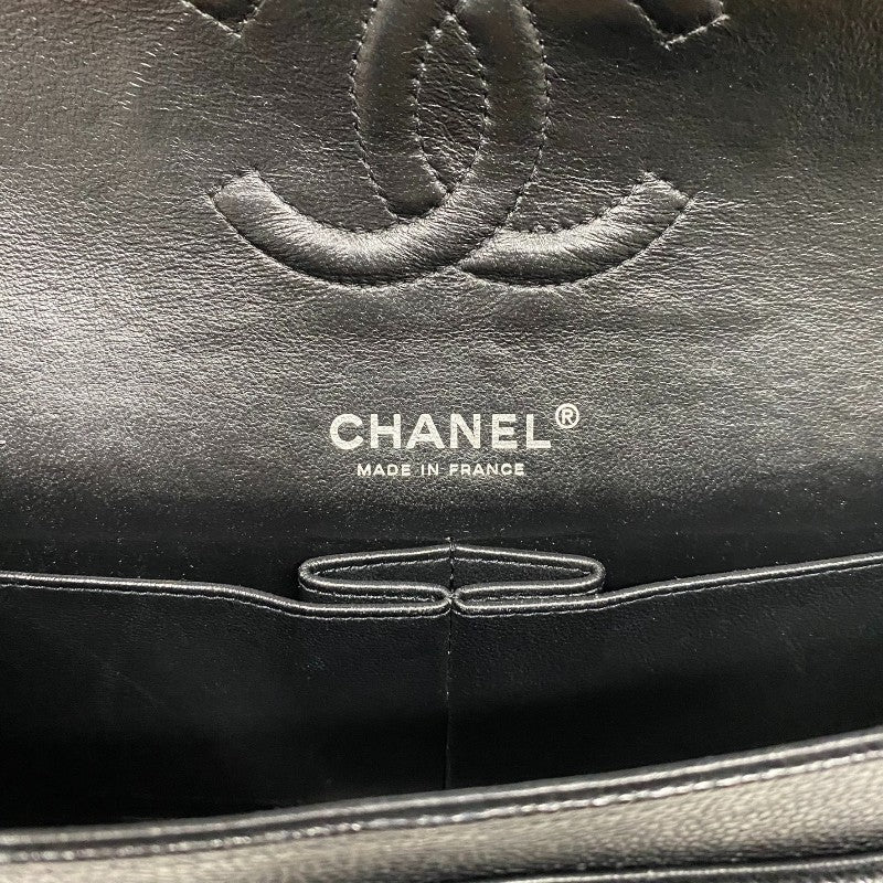シャネル CHANEL マトラッセ25 A01112 ブラック シルバー金具 キャビアスキン レディース ショルダーバッグ