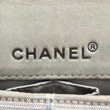 シャネル CHANEL ニュートラベルラインセミショルダーバッグ A15316 ベージュ/シルバー金具 ナイロンジャガード レディース ショルダーバッグ