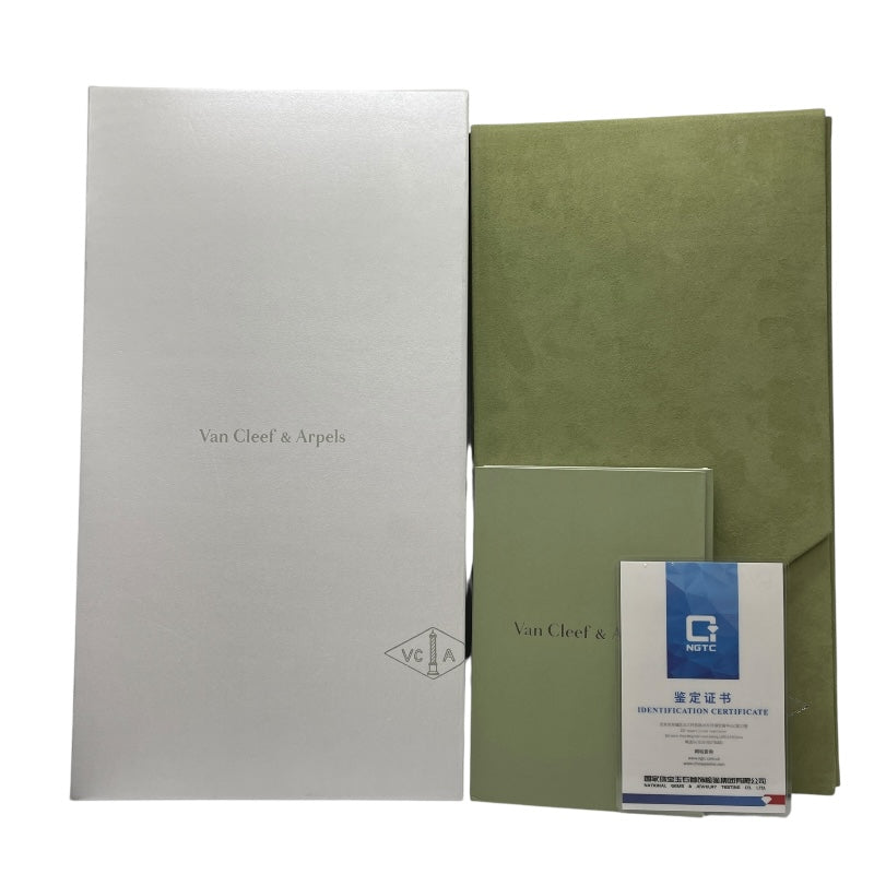 ヴァンクリーフ＆アーペル Van Cleef & Arpels ラッキー スプリング ロングネックレス ピンクゴールド Au750 オニキス（3石） ジュエリー