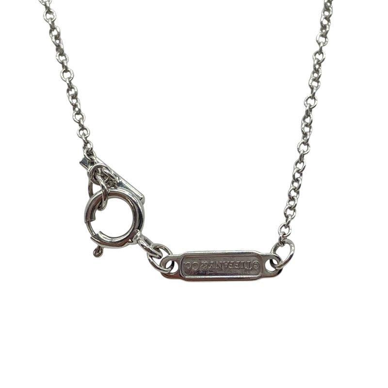 ティファニー TIFFANY＆CO Tスマイルピンクサファイアネックレスミニ ホワイトゴールド 750 ピンクサファイア ジュエリー