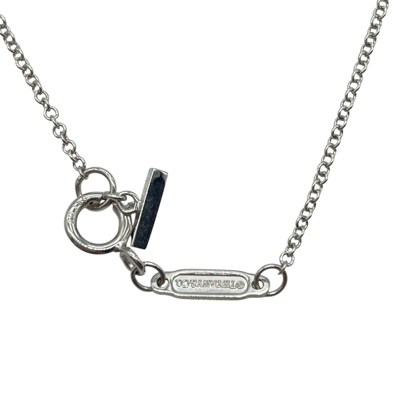 ティファニー TIFFANY＆CO Tスマイルネックレスラージ ホワイトゴールド Au750 ジュエリー
