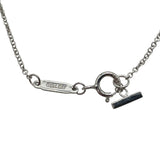ティファニー TIFFANY＆CO Tスマイルネックレスラージ ホワイトゴールド Au750 ジュエリー
