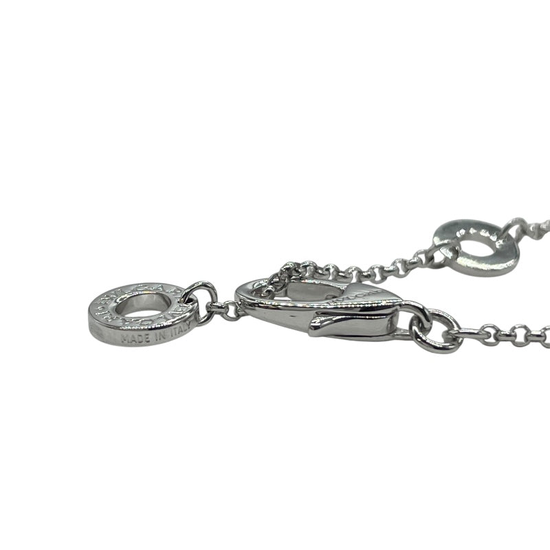 ブルガリ BVLGARI ビーゼロワンエレメントダイヤネックレス ホワイトゴールド Au750 ダイヤモンド ジュエリー