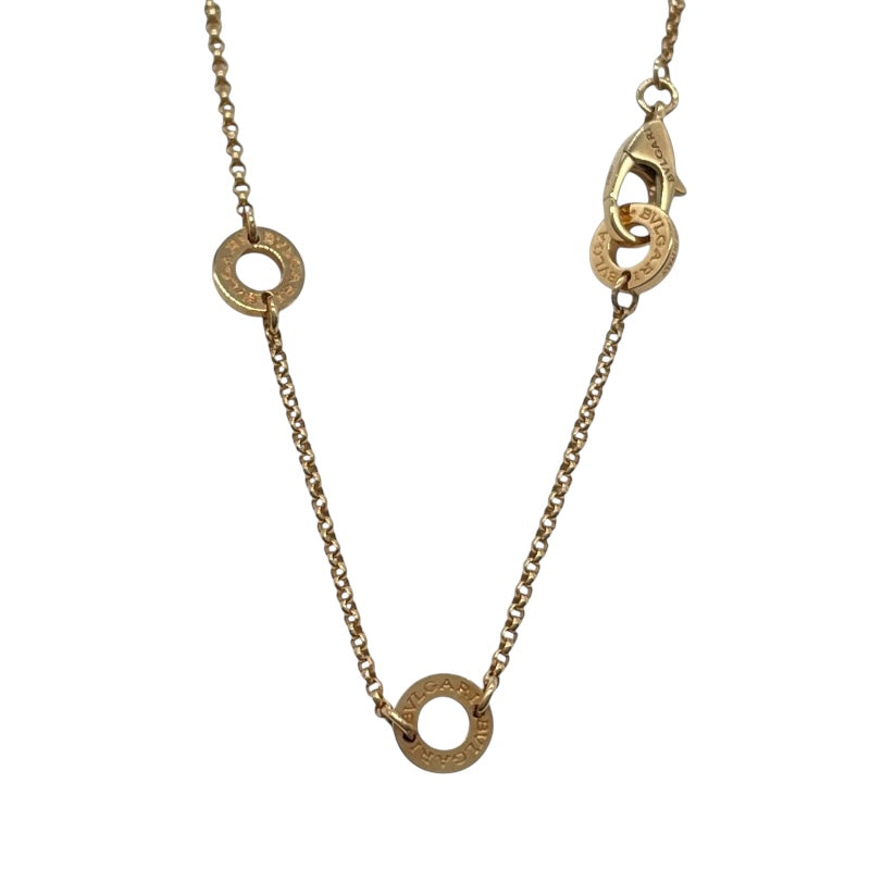 ブルガリ BVLGARI ビーゼロワンエレメントネックレス ピンクゴールド Au750 ジュエリー