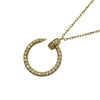 カルティエ Cartier ジュストアンクルダイヤネックレス ゴールド Au750 ダイヤモンド ジュエリー