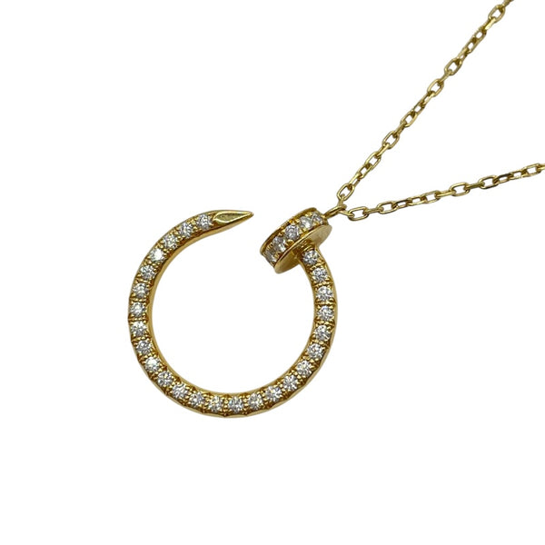 カルティエ Cartier ジュストアンクルダイヤネックレス ゴールド Au750 ダイヤモンド ジュエリー