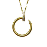 カルティエ Cartier ジュストアンクルダイヤネックレス ゴールド Au750 ダイヤモンド ジュエリー