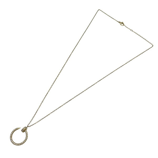 カルティエ Cartier ジュストアンクルダイヤネックレス ゴールド Au750 ダイヤモンド ジュエリー