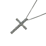 ダミアーニ DAMIANI ルミニールクロスネックレス シルバー K18WG ジュエリー