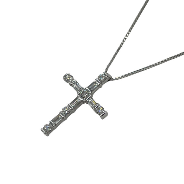 ダミアーニ DAMIANI ルミニールクロスネックレス シルバー K18WG ジュエリー